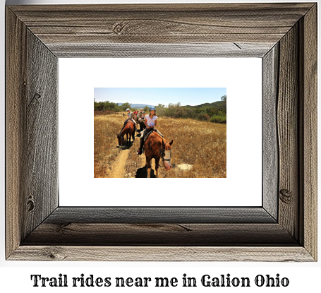 trail rides near me in Galion, Ohio